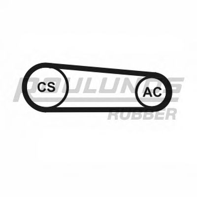 ROULUNDS RUBBER 4k0917t1 -  Поликлиновой ременный комплект